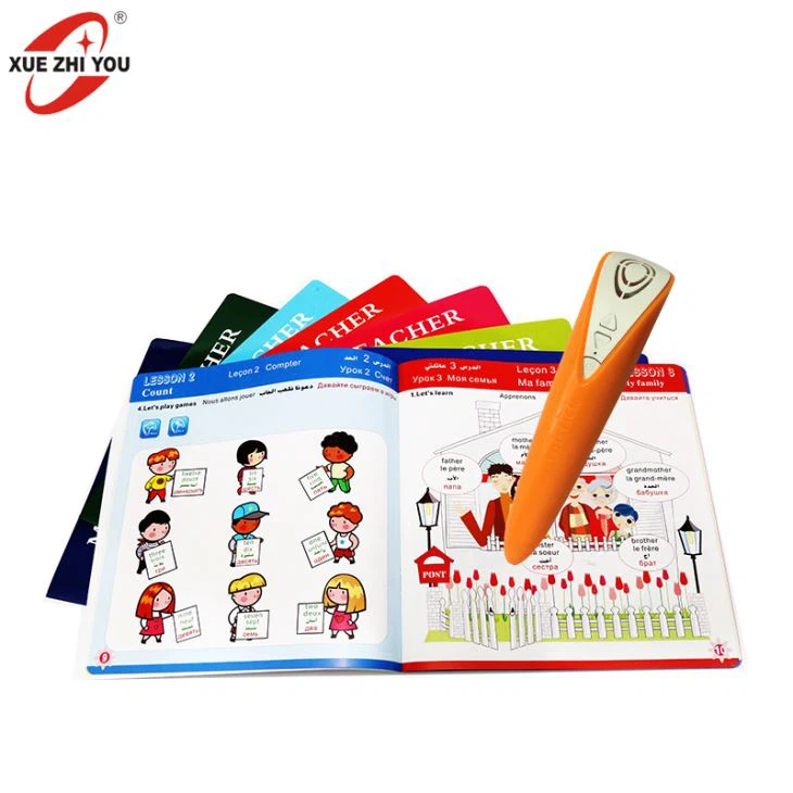 Дигитал Талкинг Пен Кидс Аудио Боок Реадер Машина за учење језика Мулти-функционална едукативна алатка