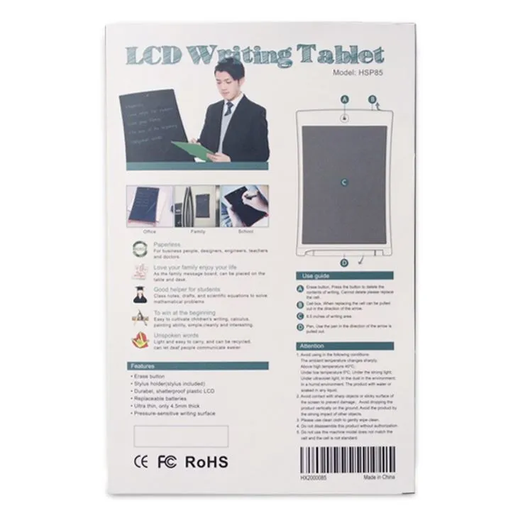 LCD Writing Tablet 8.5inch Pad Write Board Digital