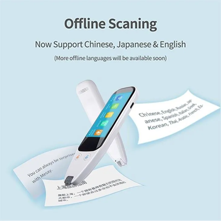 Преносна паметна оловка за превођење за 112 језика