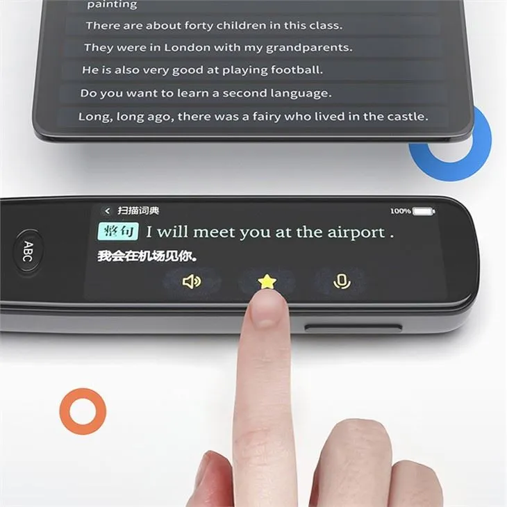 Stylo De Lecture OCR Scan Pour La Dyslexie