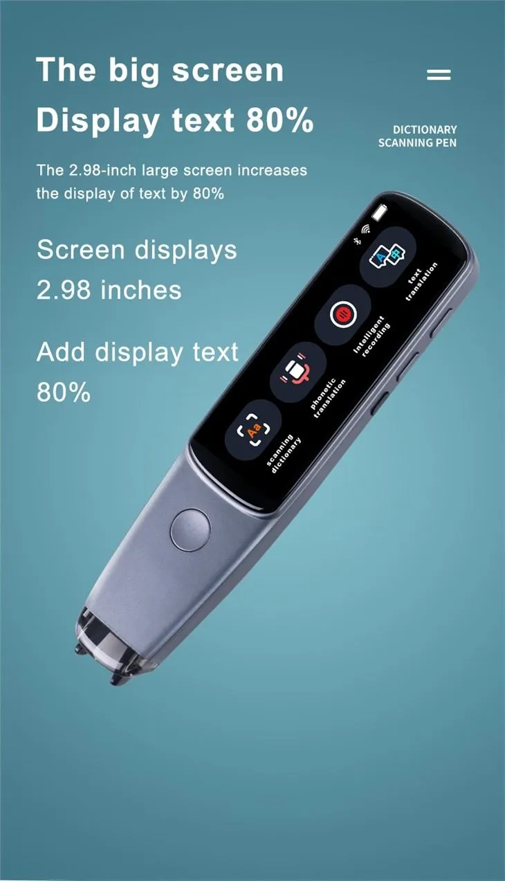 Оловка која говори, таблет рачунар, оловка за превођење скенирања.